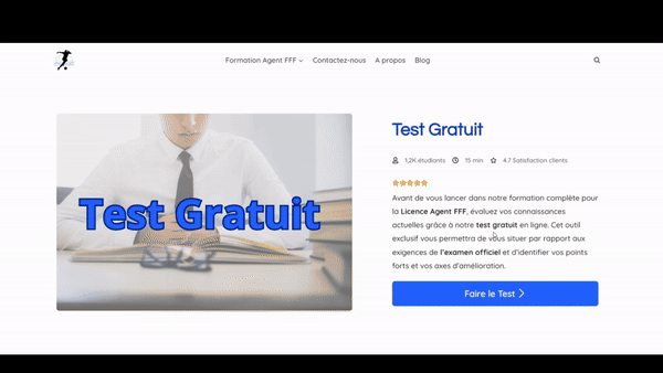 essai fratuit formation licence agent fff - licence agent FFF