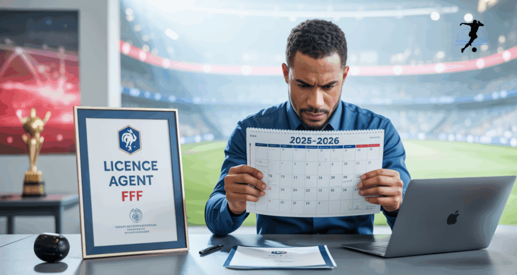 Le calendrier 2025-2026 de l’examen Licence Agent FFF