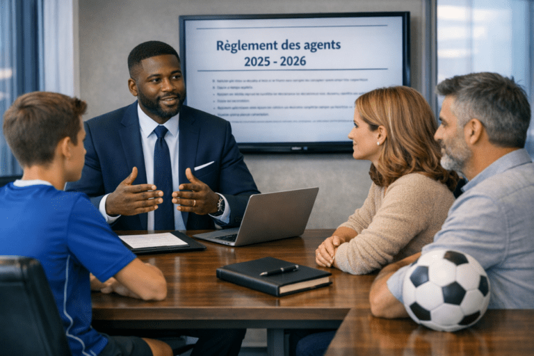 Contrat de représentation sportive